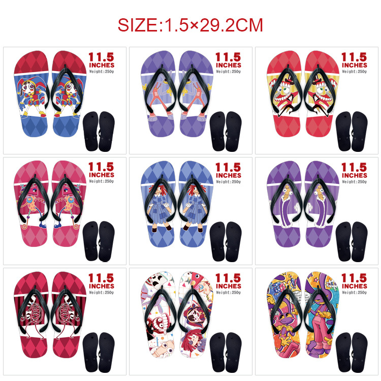 the amazing digital circus神奇数字马戏团拖鞋人字拖凉拖沙滩鞋