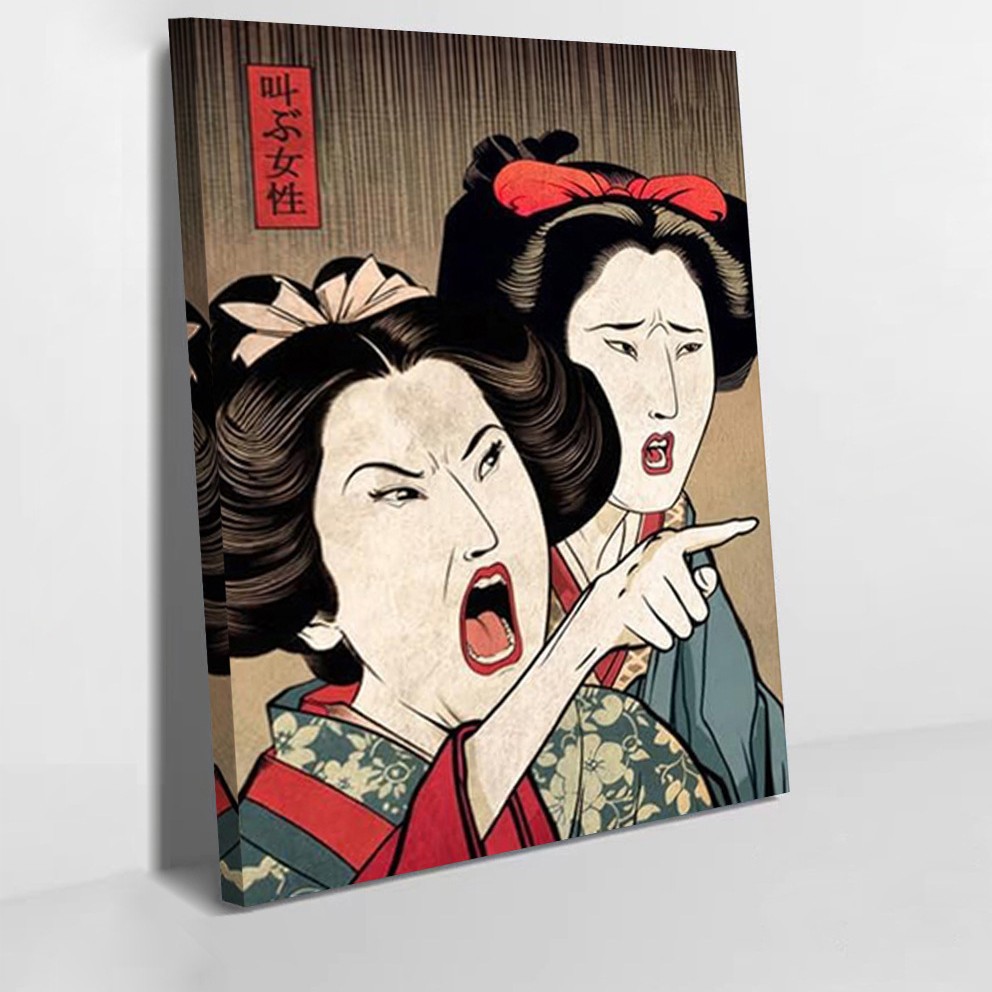 프레임리스 페인팅 완성품 A (소나무 내부 프레임 + 컬렉션 등급 캔버스 + EPSON 오리지널 잉크 잉크젯 페인팅)