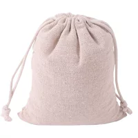 Хлопковая сумка Drawstring Маленькая тканевая сумка Сумка для зерна риса Пылезащитная сумка для хранения Хлопковая и Льняная сумка для пачки оптом
