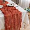 Bali yarn fresher table flag Foreign trade Bo Miyan wrinkles wedding table flag table cloth banquet decoration cross -border wholesale