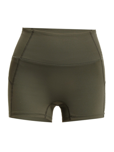 European and American awkward line high waist hip lifting sports shorts tight elastic bottoming yoga pants fitness running hot pants summer