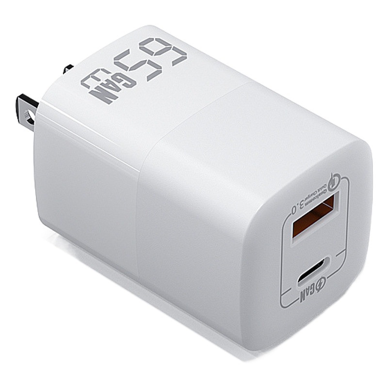 Spot 65W cargador de nitruro de galio PD cargador de carga rápida para Huawei Apple 16 cargador de computadora para teléfono móvil