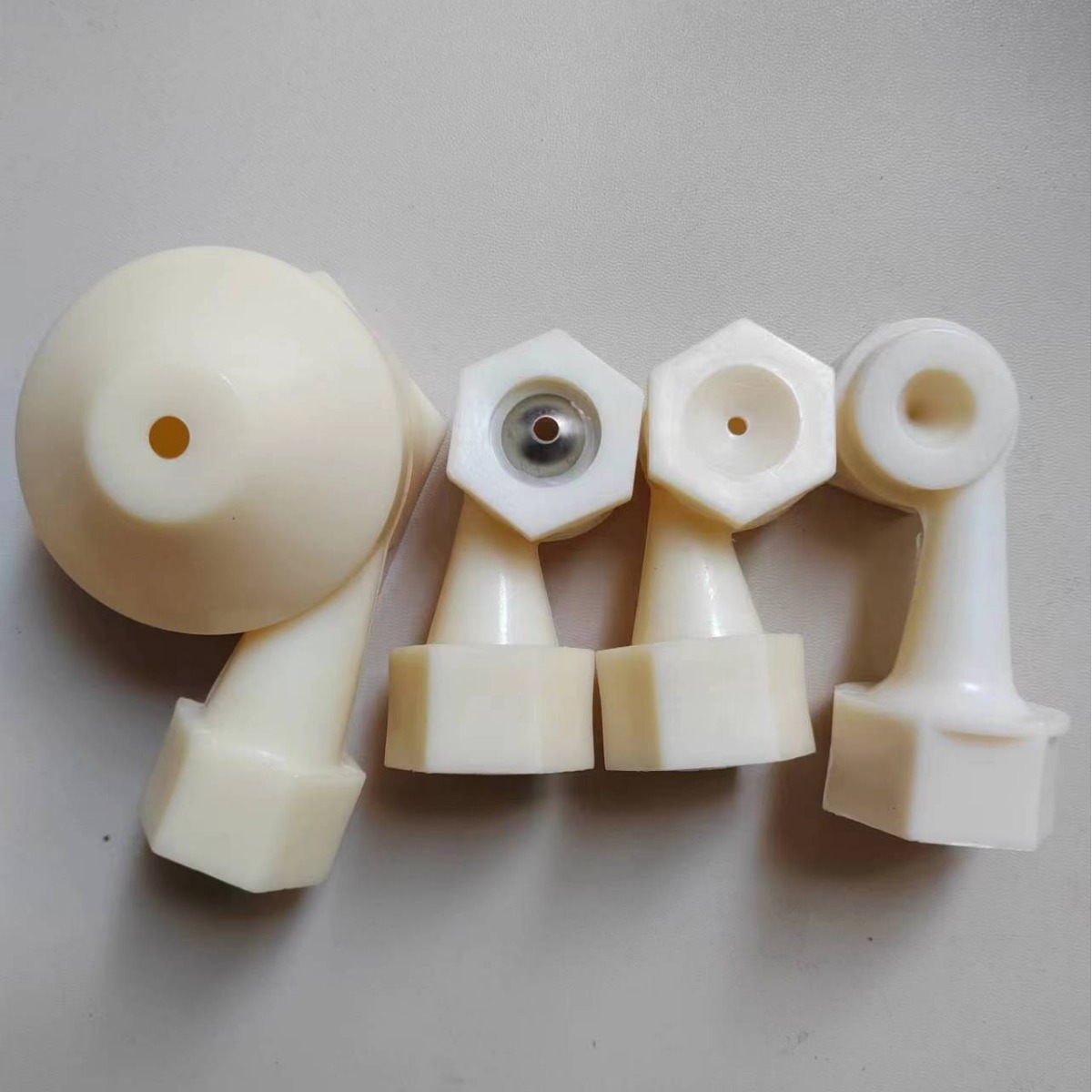 潍坊市25毫米内牙纺织加湿喷嘴 大头塑料蜗牛空调锥形雾化喷头