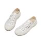 Butterfly Ao New 2025 Spring and Summer Small Round Head Niche Design White Shoes Retro Old Sports Canvas Shoes Women's Shoes