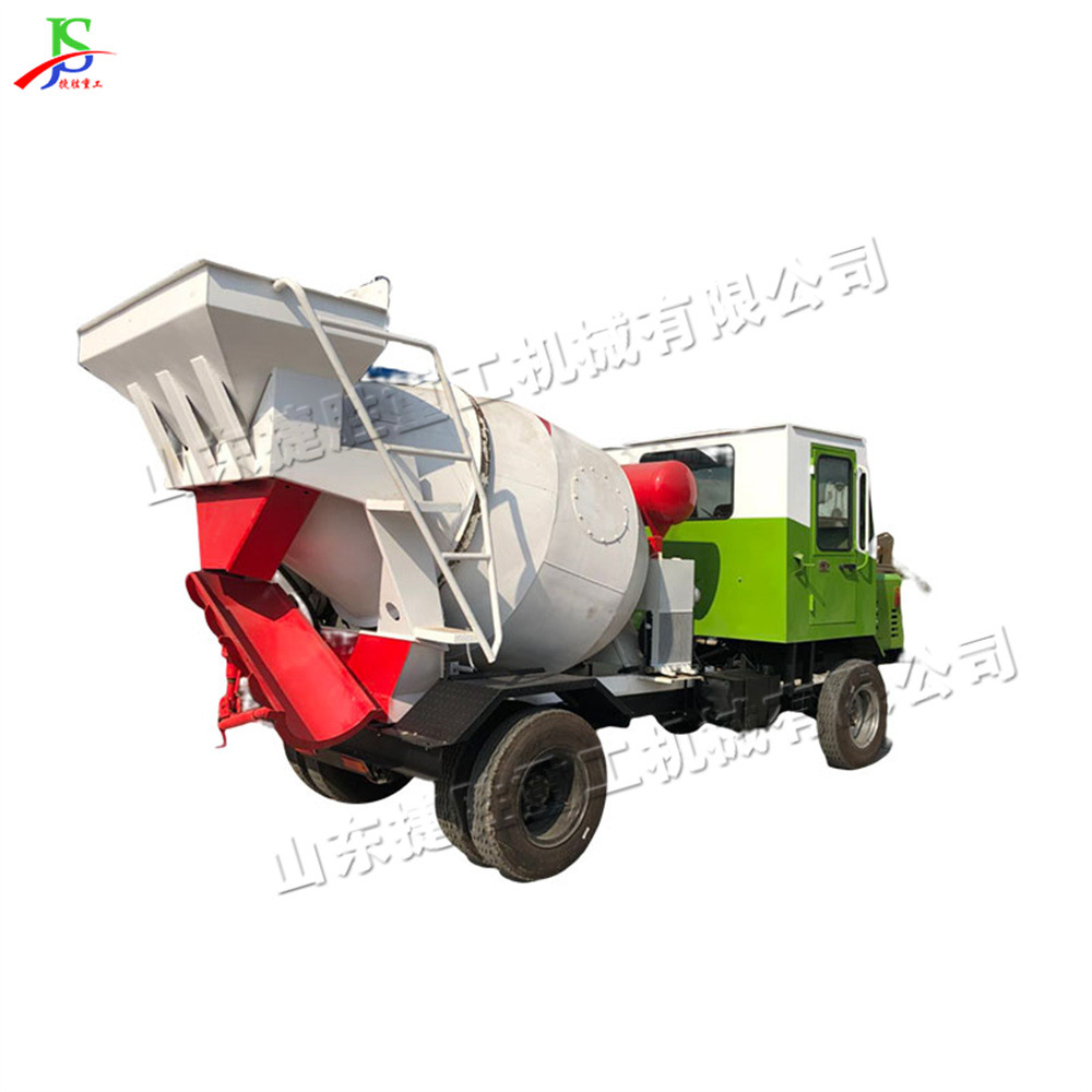 建筑工地用混凝土搅拌运输车 细石砂浆搅拌运输车 全封闭田螺车