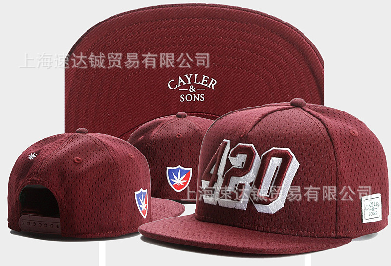 Mayorista comercio exterior sombrero plano sombrero ajuste sombrero sombrero de automóvil sombrero de moda americana sombrero de sol sombrero de sol