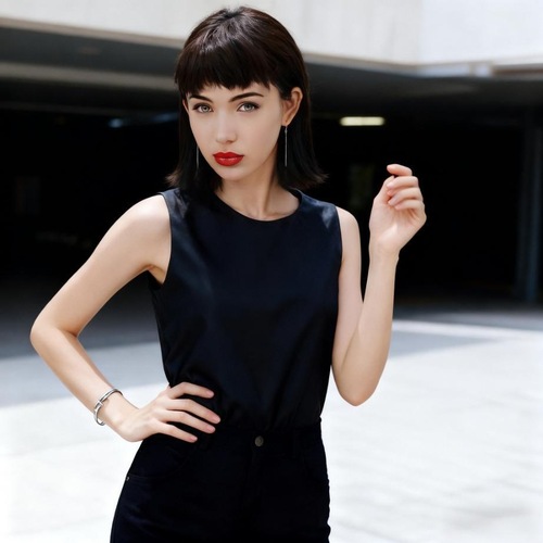 Wig woman Manchu hair dog-bitten bangs hair extension daily wear wig factory