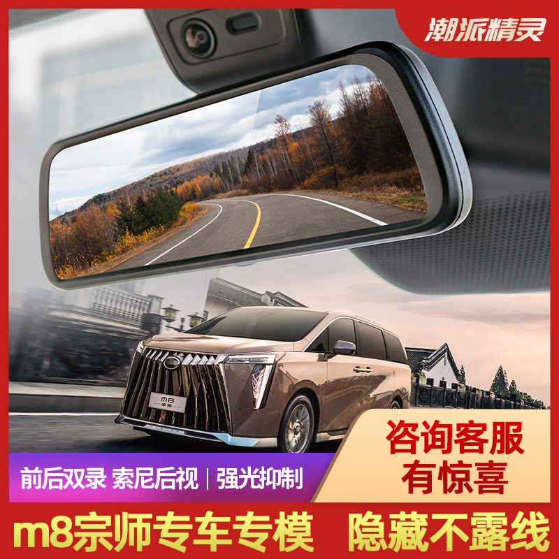 Специальное потоковое зеркало заднего вида M8 Grandmaster