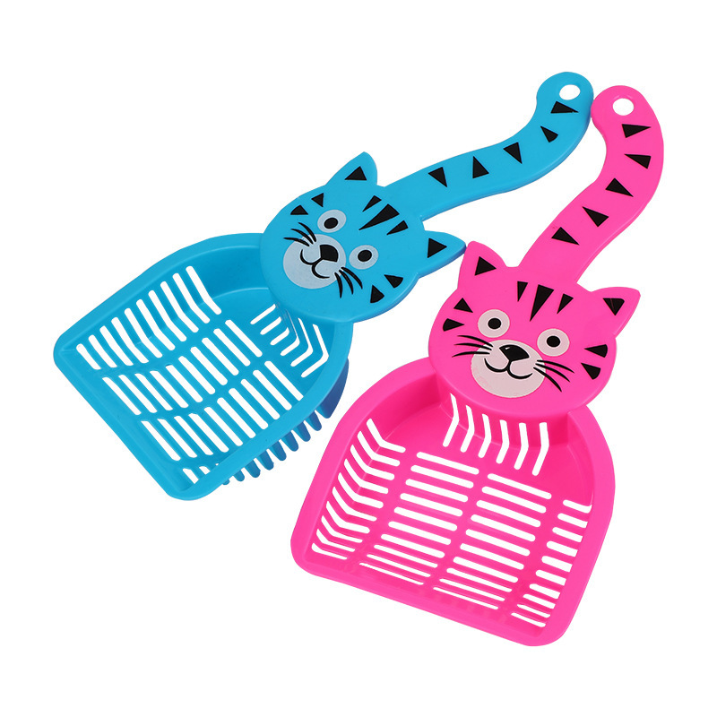 Amazon Comercio exterior fabricante exclusivo gato arena fina agujero fino agujero fácil de usar artefacto suministro de entrega de una sola pieza