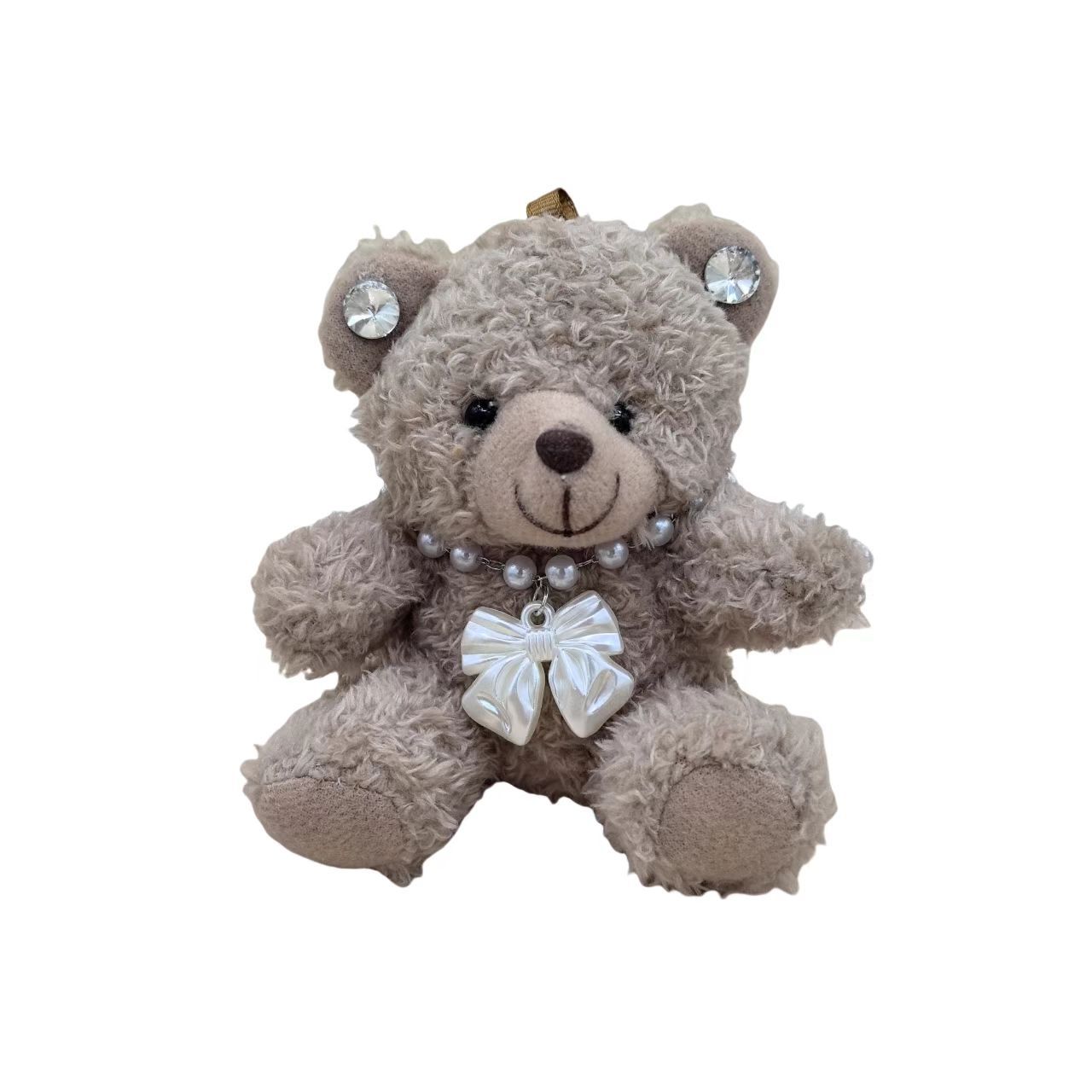 Versión coreana de Dongdaemun con la misma letra de amor dibujos animados oso de peluche muñeco de peluche bolso de muñeca colgante al por mayor