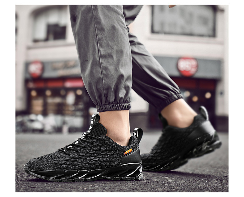 Scarpe da lavoro da uomo Scarpe da tennis Scarpe sportive Scarpe da ginnastica Scarpe da ginnastica versatili e traspiranti in mesh_voghion.com