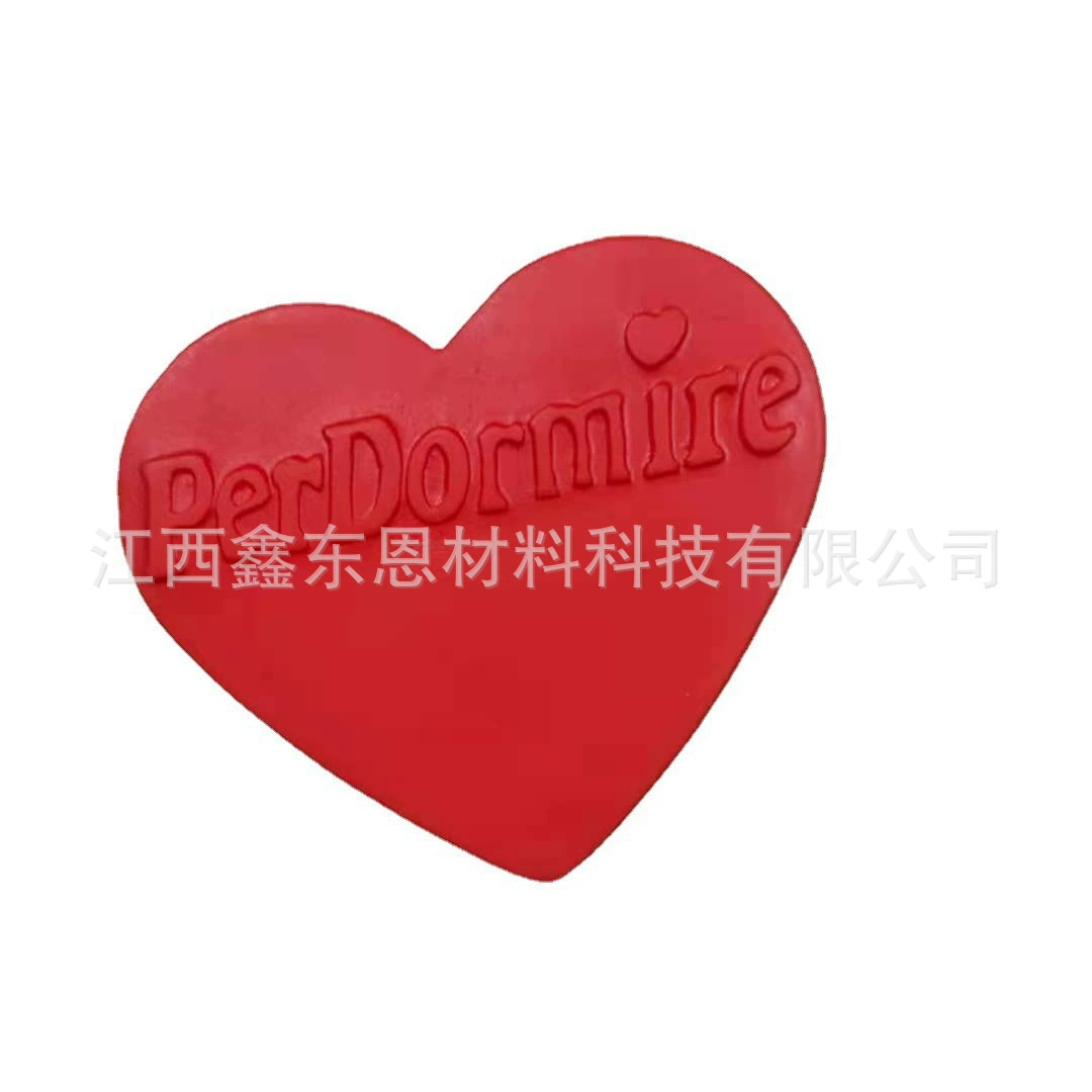 Polyurethane slime, realistic toy heart shaped, new collection