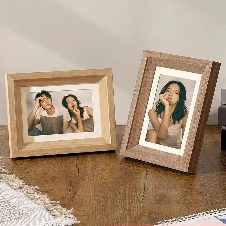 Solid Wood Photo Printing, Photo Printing and Developing, and Turning Them into Photo Frames for Tabletop Display or Wall Hanging Wooden Ornaments