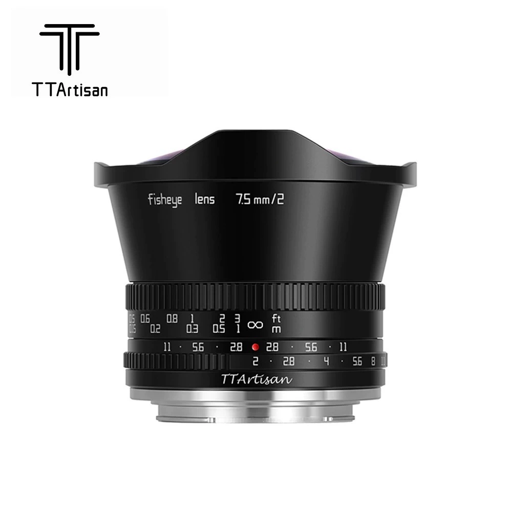 Объектив, совместим с Sony/Canon/Nikon, оптика 7.5mm