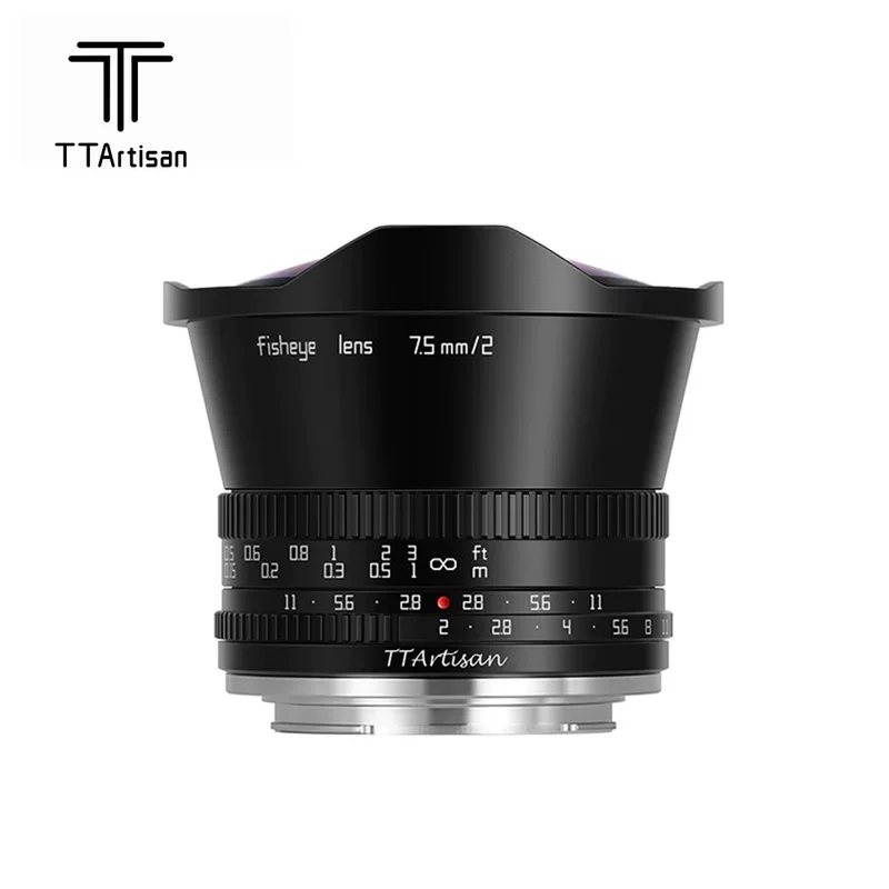 Объектив, совместим с Sony/Canon/Nikon, оптика 7.5mm