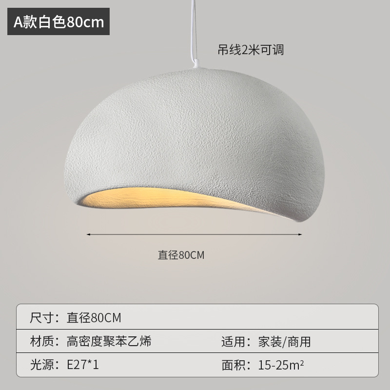 Wabi-Jifeng Candelabro Diseñador Cream Cafe Yuanbao B & B Restaurant