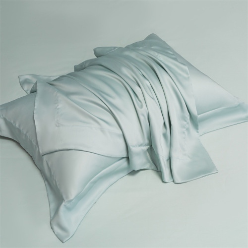 Silk Pillowcase Set for Hotels, Cool Sensation Ice Silk Pillowcases 48x74cm, Mulberry Silk Pillowcases