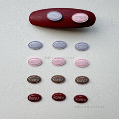 2025新型春夏マカロン系アルファベット合金部品DIY携帯ケースパッチヘアアクセサリー