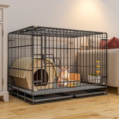 Rabbit cage rabbit indoor household Dedicated Large Guinea pigs Netherlands Pig cage automatic Pet Waterloo Rabbit cage