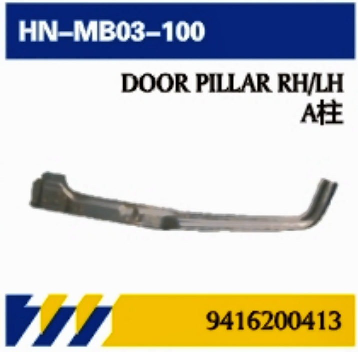 PARA NORTH BENZ Truck Repair Accessories Exterior Bloqueo hidráulico / cubierta superior de la cabina / soporte de la correa trasera del pilar A