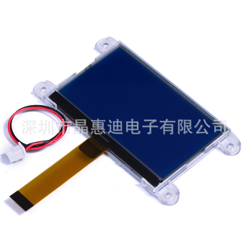 ��ӦҺ��ģ��/128X64/SPI�ӿ�/2.8Ӣ��/����/JHD12864-G45IBSWD-B