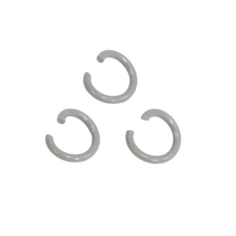 Pintura de color abierto anillo de conexión de hierro pulsera collar material hecho a mano DIY accesorios de la joyería