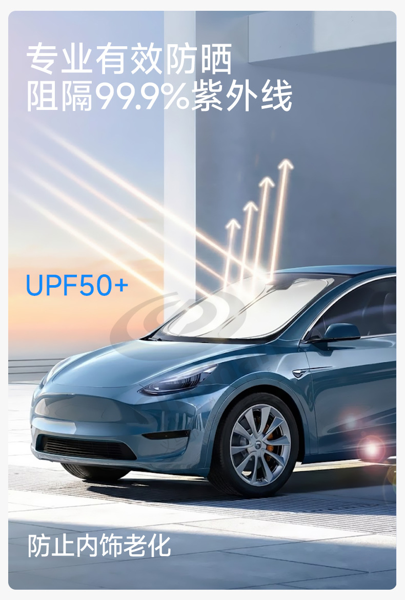 Car Sunshade for Front Windshield, Sun Protection and Heat Insulation, Custom-Made Car Sunshade Board According to Original Window Size, Specifically for the Vehicle