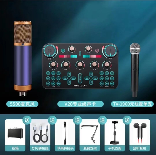人気v19サウンドカード生放送設備サウンドカードセット|undefined