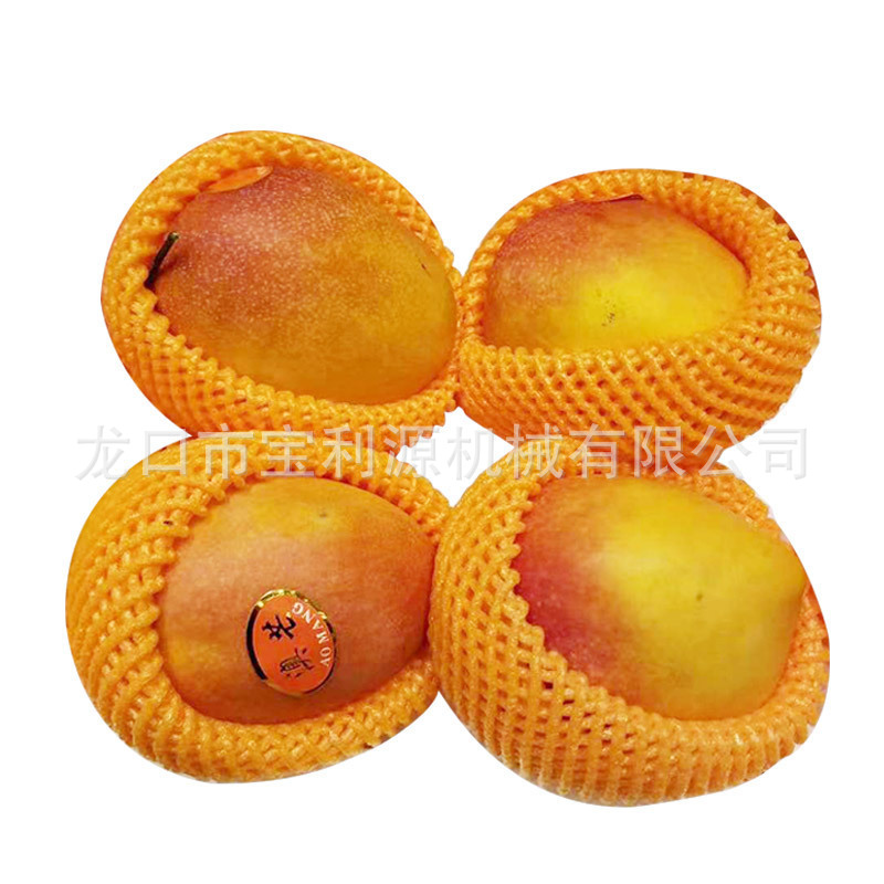 羊角蜜释迦果发泡网套棉袋设备生产线 18006456900