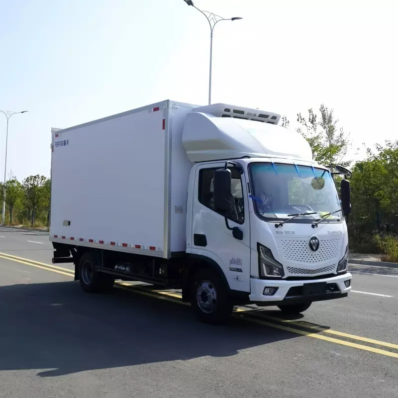 4.2米福田欧马可智蓝纯电冷藏保温车  电动冷藏车 冷冻保鲜车