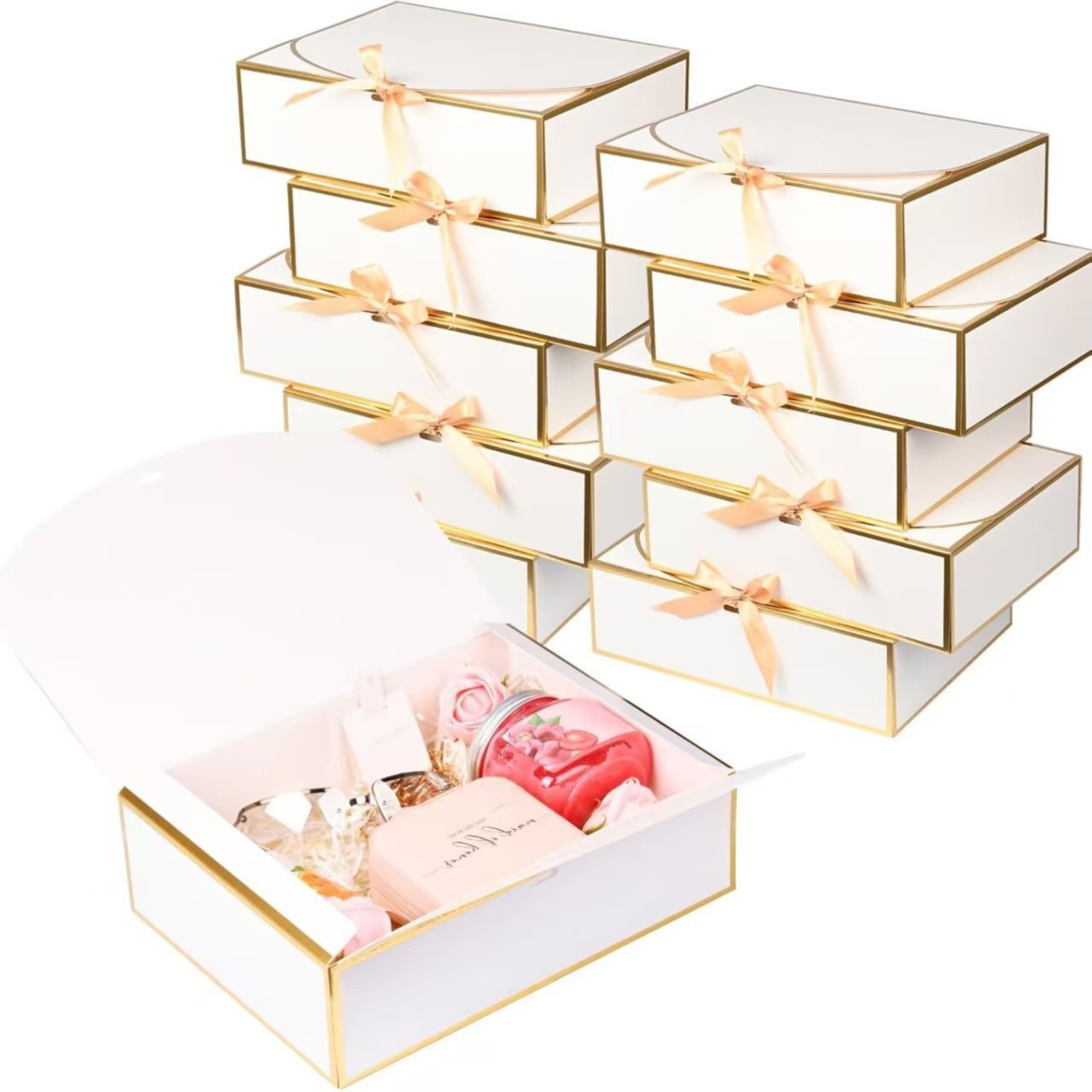 Cajas de regalo transfronterizas explotan regalos de fiesta decoran cajas de propuestas de matrimonio de damas de honor regalos de Navidad decoran envases al por mayor