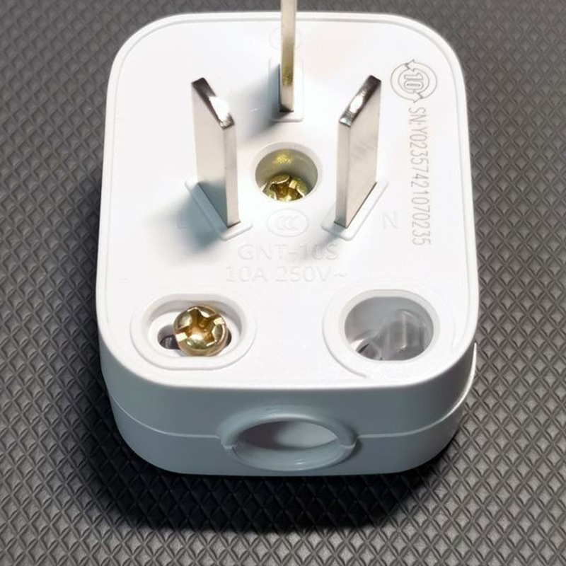 公牛正品插头三脚3脚接线家用三角电源三孔GNT-10S三项10A插头