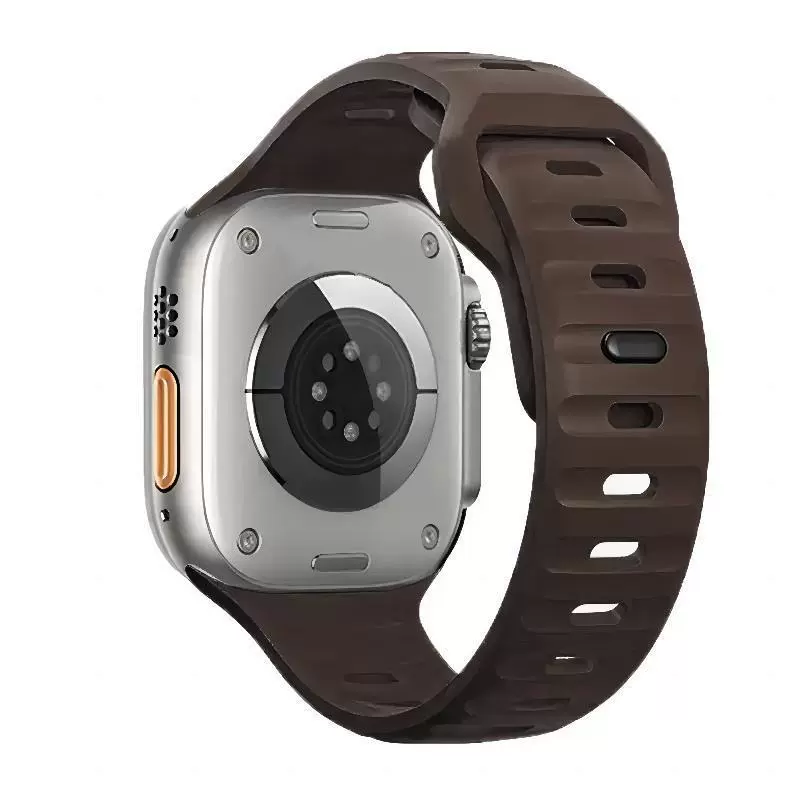 Силиконовый ремешок для Iwatch, новая спортивная модель с квадратной пряжкой, для Apple SE/8/Ultra, силиконовый ремешок для Apple