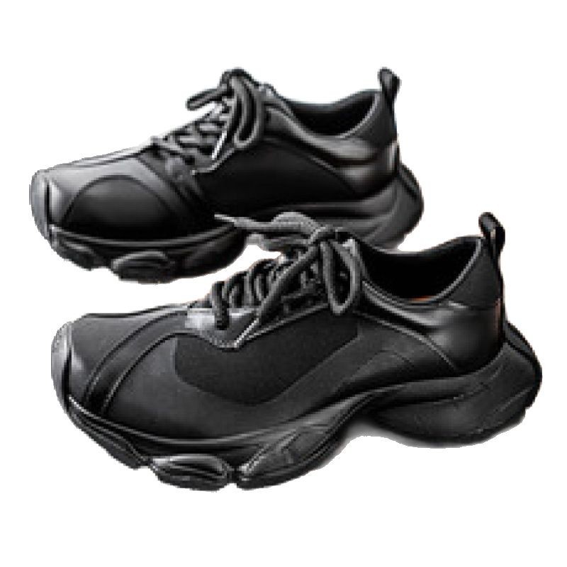 YH001 tendencia nuevo nicho de corte bajo suela gruesa malla transpirable zapatos deportivos casuales al por mayor zapatos de hombre