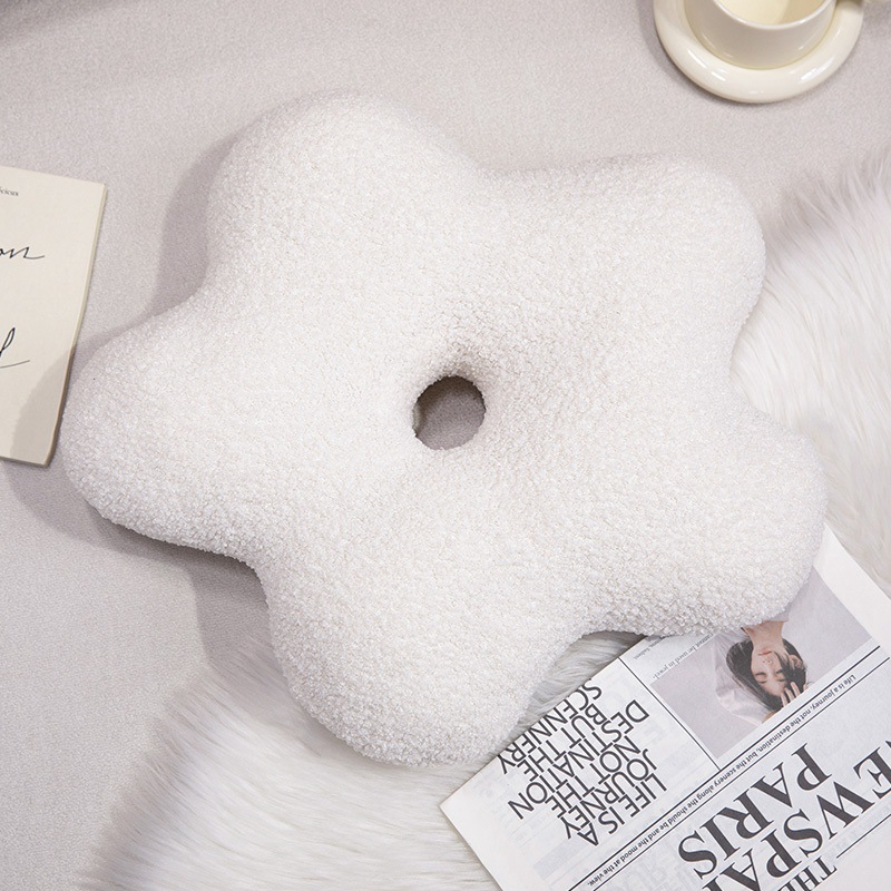 Inswind Girl 's Heart Wish Sofá Cojín de ventana flotante decoración de dormitorio almohada de cabecera muñeca lujosa