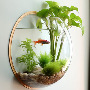 Source Wall Decoration Without Drilling Living Room Tv Background Wall Decoration Light Luxury Round Gold Wall Flower Vase