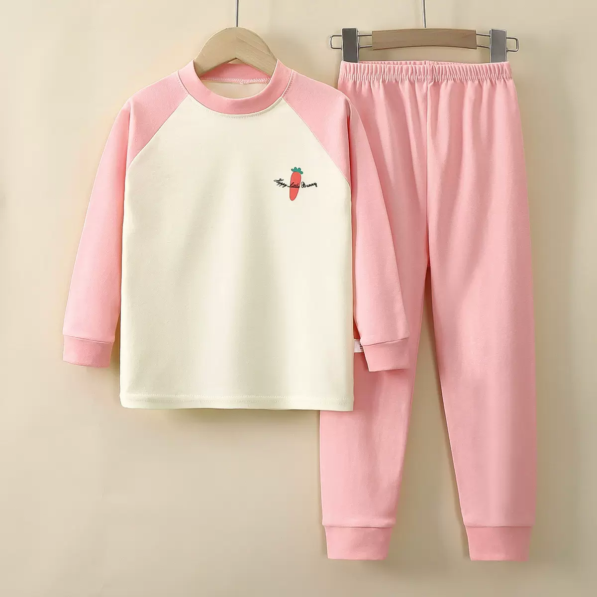 儿童内衣套装纯棉女童家居服男童青少年中大童保暖秋衣秋裤童装
