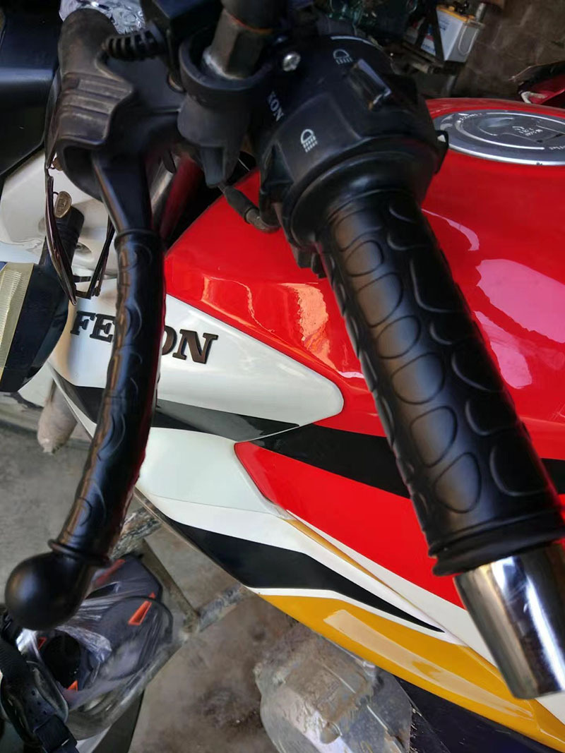 Electric Motorcycle Handlebar Cover Rubber Handle Anti-Slip Brake Cover Throttle Clutch Handle Anti-Sweat Cover Non-Sea Wholesale