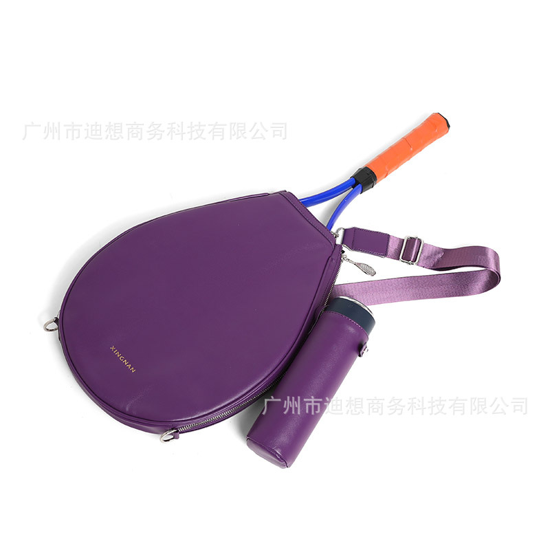 Bolsa de raqueta de tenis de alta gama nueva 2025 lujo ligero de hombro bolso de raqueta de pico bolso de bádminton deportivo al aire libre