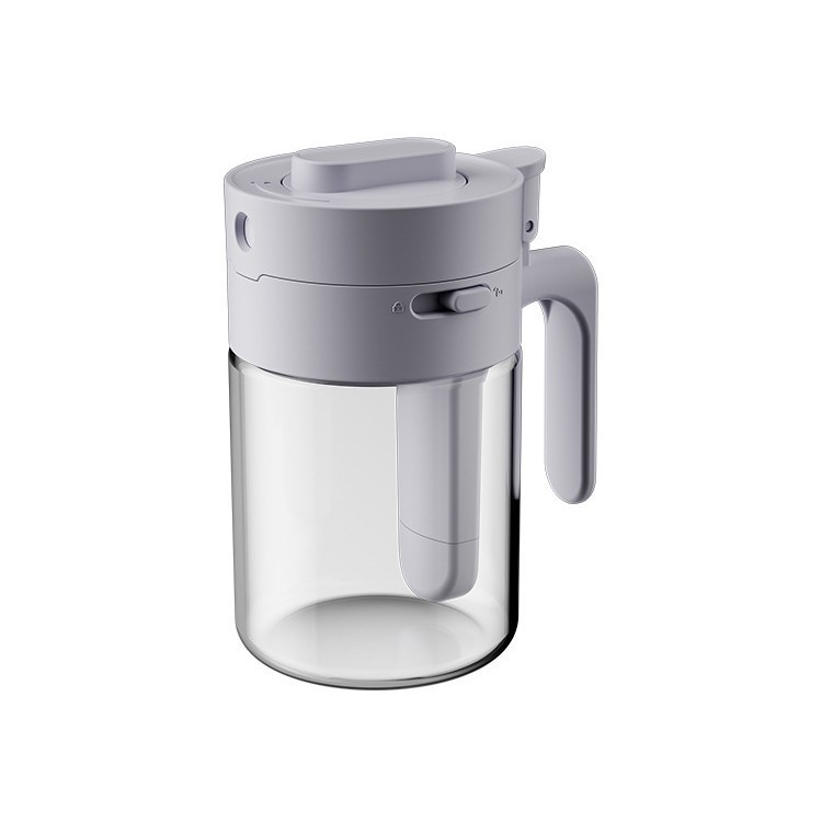 Caja de condimento de separación de cuchara transfronteriza Cocina hogar condimento tarro sal tarro condimento caja de almacenamiento dos en uno diseño