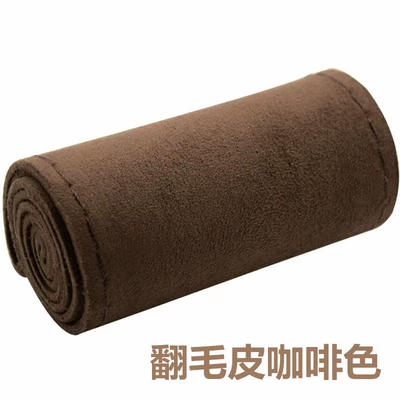 elastic hair-turning car handle cover Steering wheel cover - brown-38cm