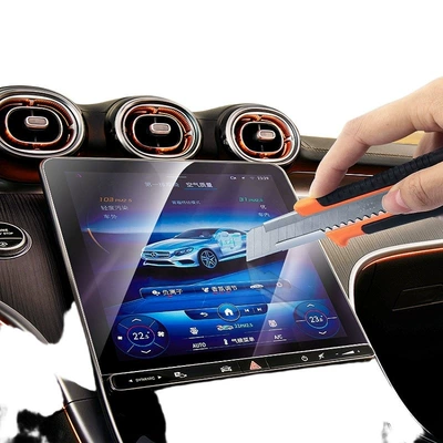 Car interior film: tempered film, navigation screen protector