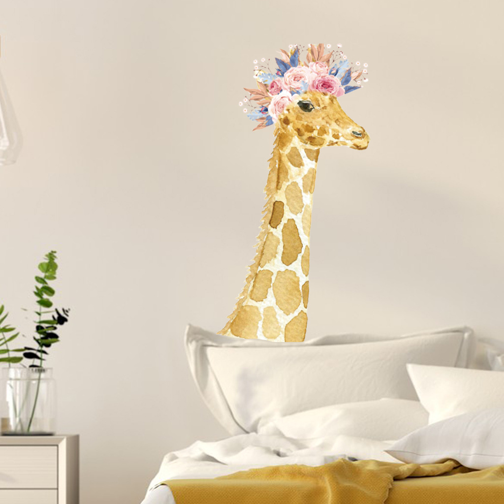 JS-N1154 带花环的长颈鹿