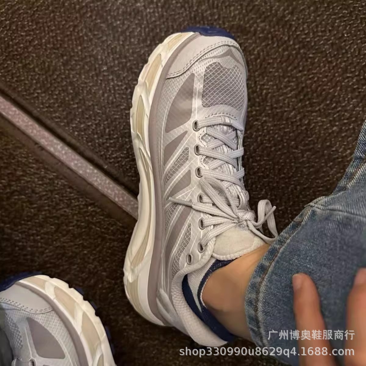 Cross-Border Putian Sports Shoes Spring and Summer Outdoor Hiking Shoes Casual Breathable Thick-Soled Dad Shoes for Men and Women Couples Jogging