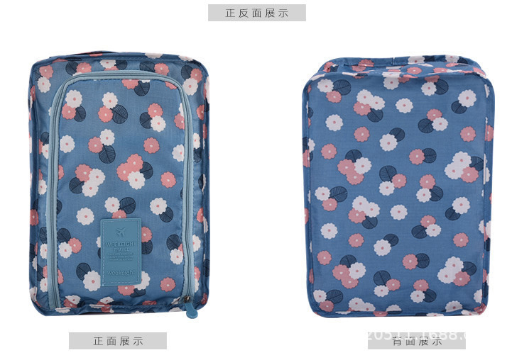 鞋子收纳袋折叠旅行鞋袋 防水旅游鞋包折叠包防尘袋