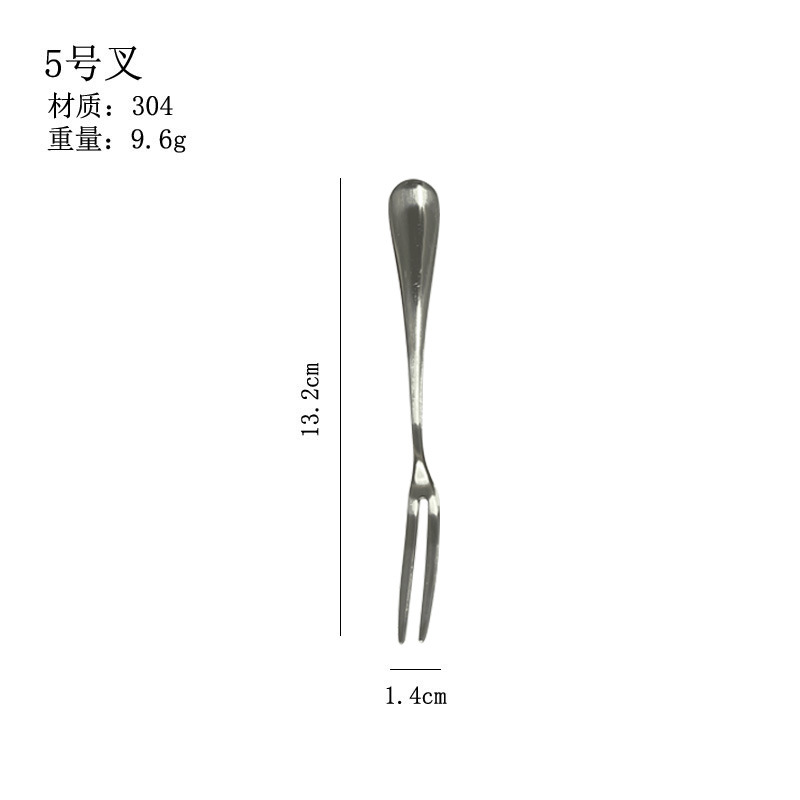 Juego de cubiertos de acero inoxidable serie 1010 para hoteles y restaurantes, cuchillo para carne, tenedor, cuchara, cuchara para postre y cuchara para sopa de estilo occidental. image 16