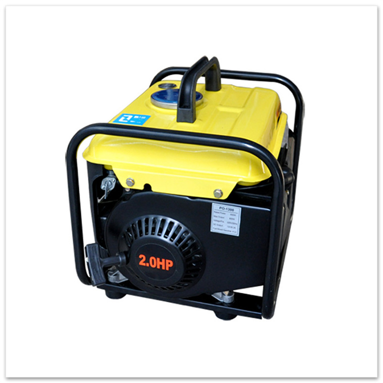New 950 Gasoline Engine with Frame Portable Small Gasoline Generator Household Single Phase 220V Outdoor Camping