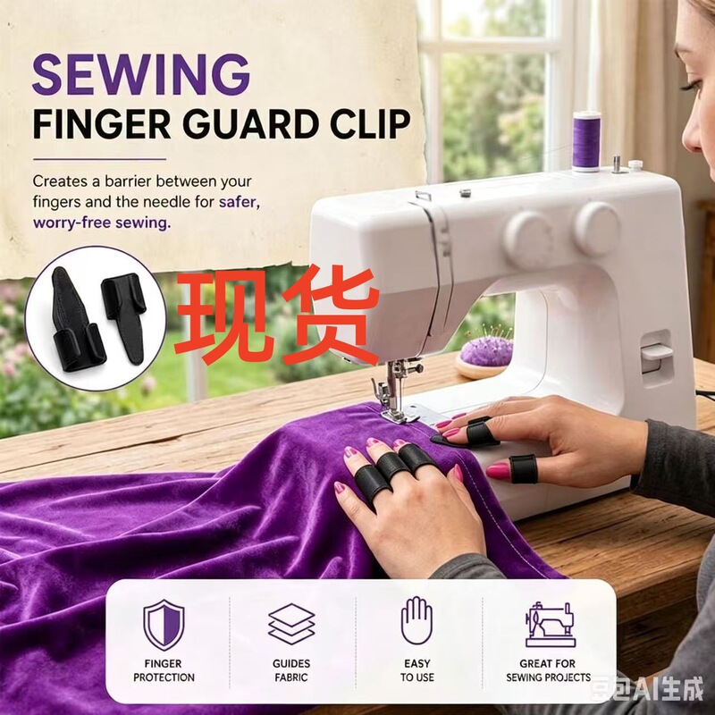 Cross-border Sewing Finger Protector Clip, sewing finger protection clip, finger extension presser Cross-border Sewing Finger Protector Clip, sewing finger protection clip, finger extension presser