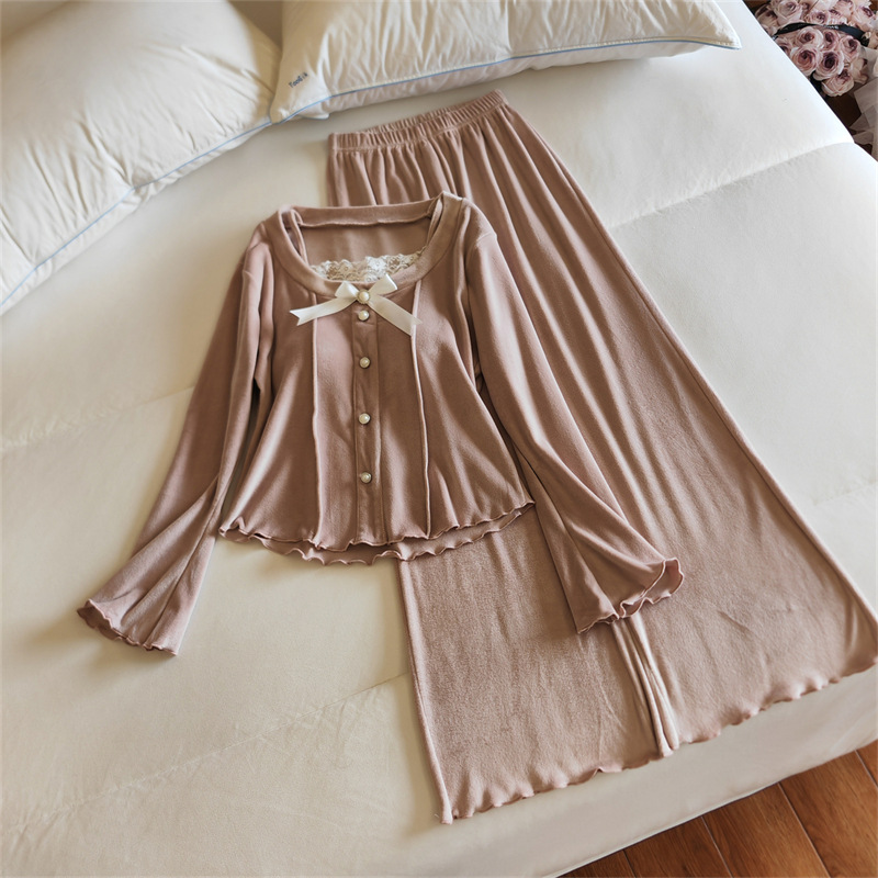 8632#(가슴 패드 포함) 슈트 라이트 누드 핑크 아일랜드 벨벳