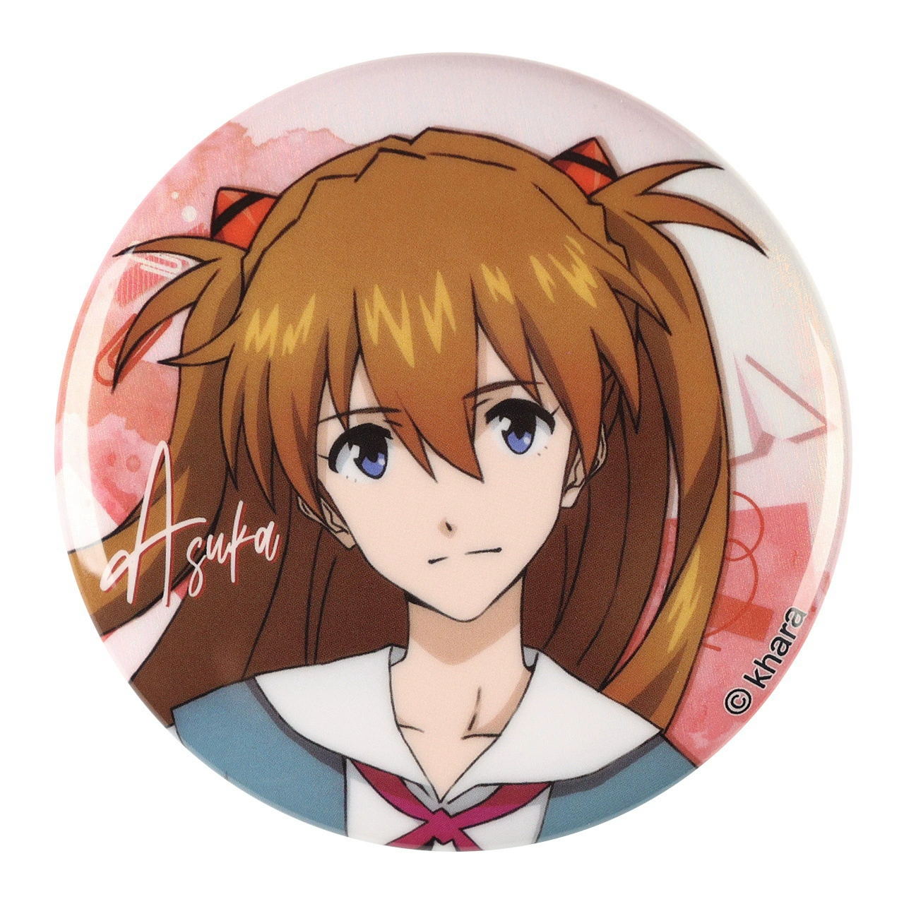 Оригинальный EVA значок Neon Genesis Evangelion серия SchoolMemory, Асука